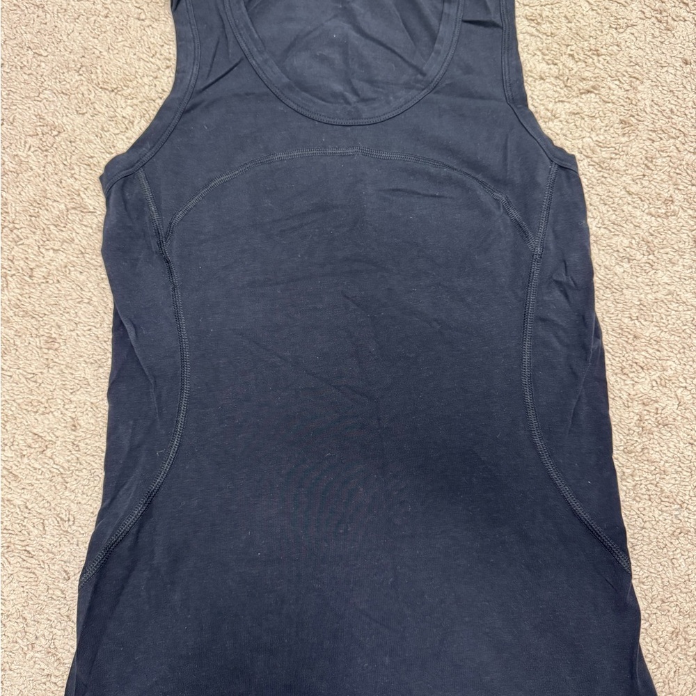 Lululemon Women's Black Sleeveless Top